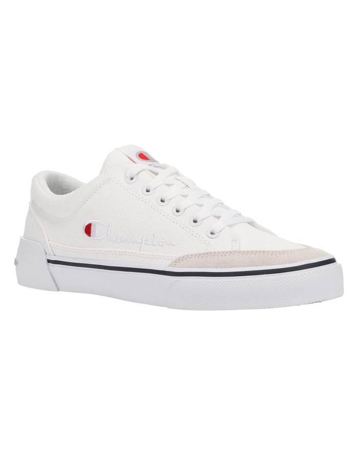 Champion Mens Sneakers NZ - Bandit White ( 7342-GHKSM )